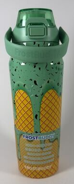 24oz Frost Buddy Mint Choc Chip Ice Cream Cone Water Bottle - New